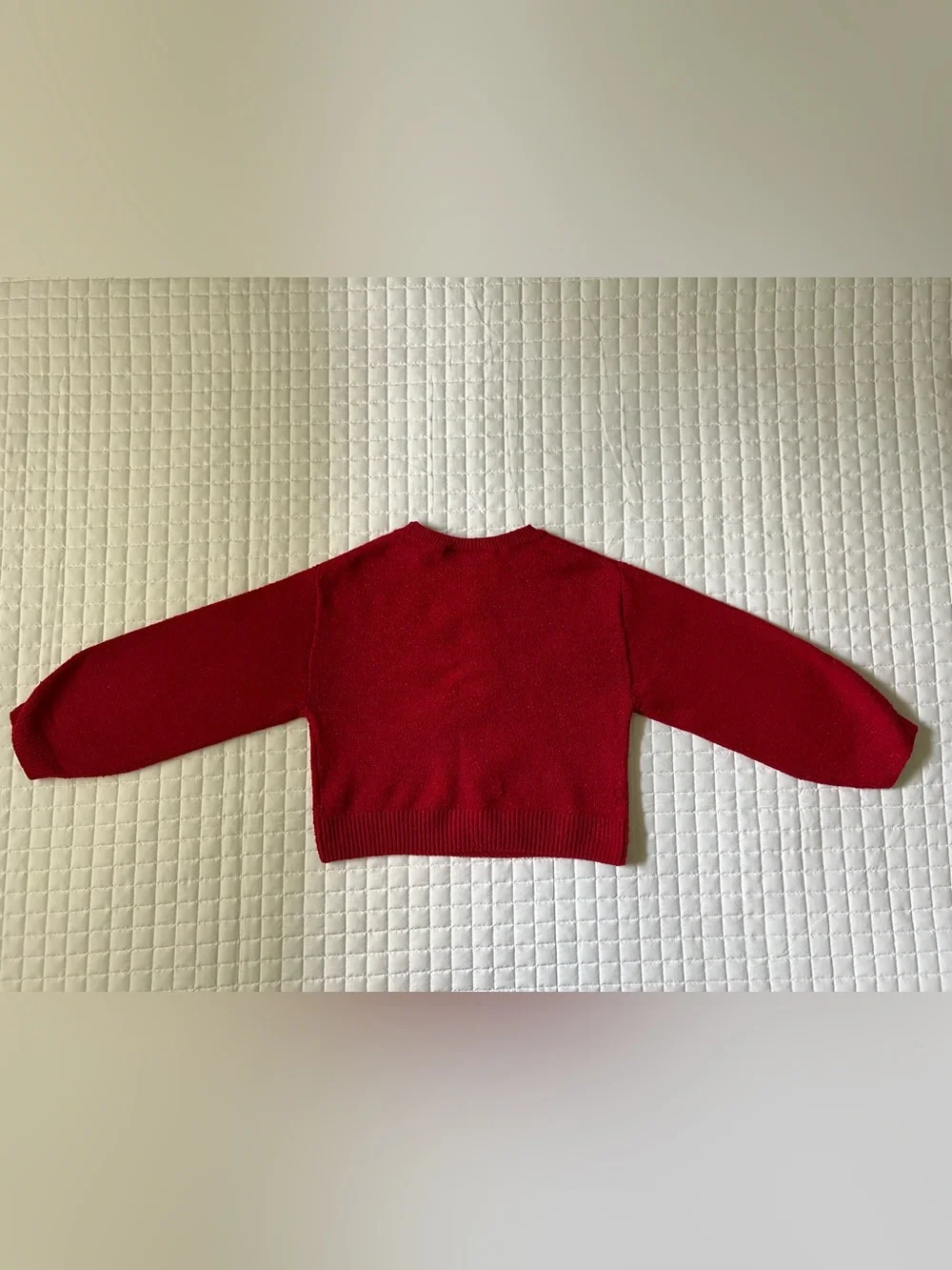 Place Girls Holiday Sweater Set - Red, Pink, Cream size 7-8